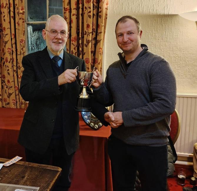 Nigel with Toby Schwierczi Nigel with Toby Schwierczi